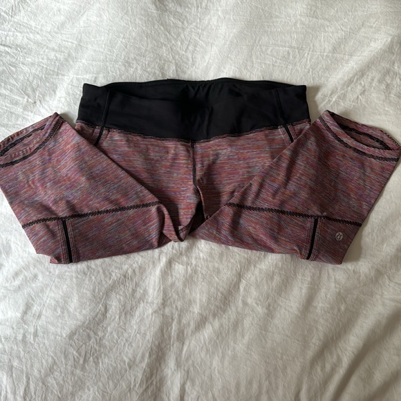 Multicolored crop leggings - Picture 3 of 10